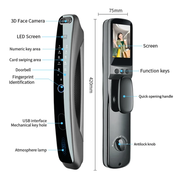 Cerradura Smart N17 - Imagen 6